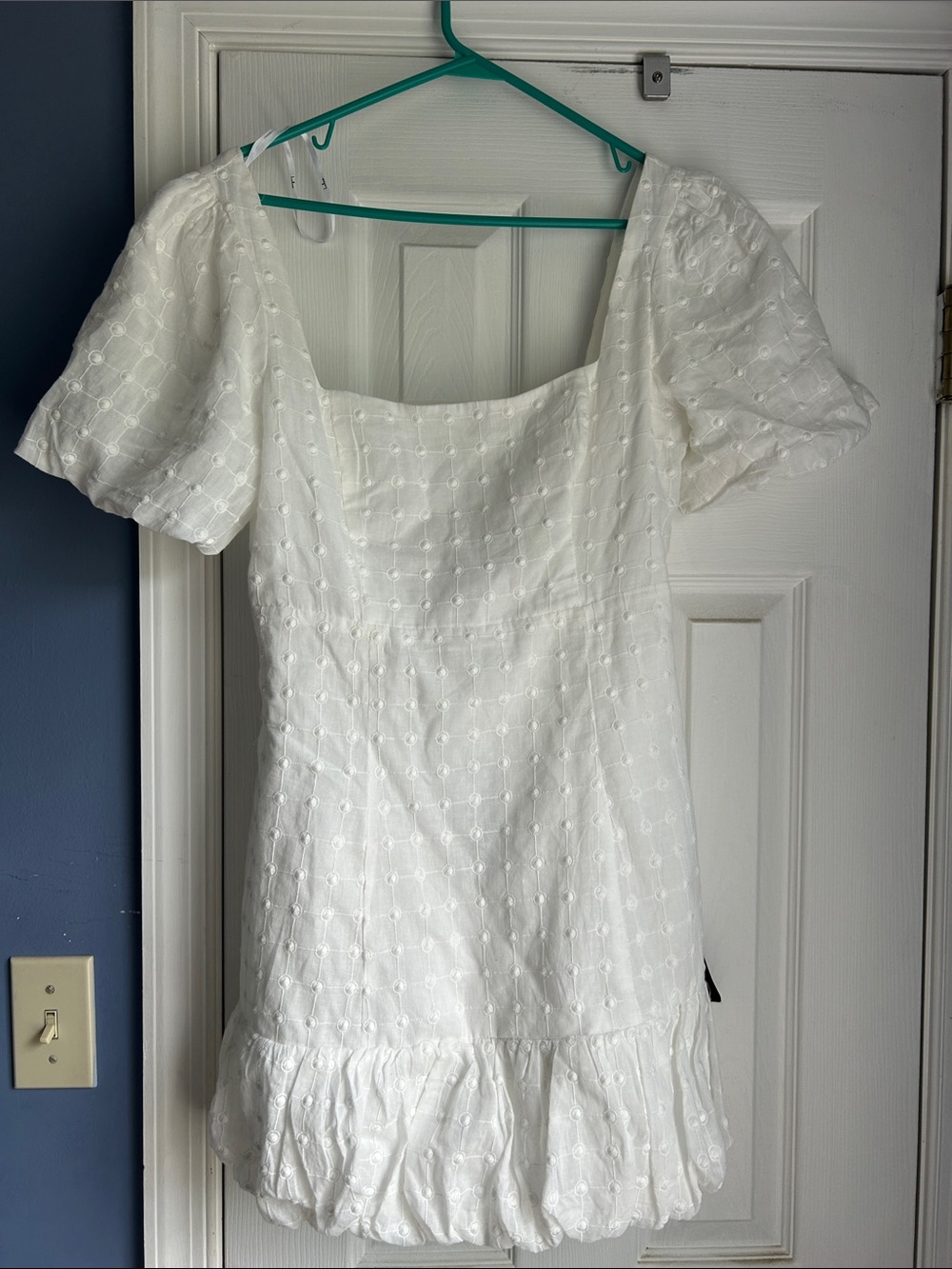 NWT Lulus white mini dress
